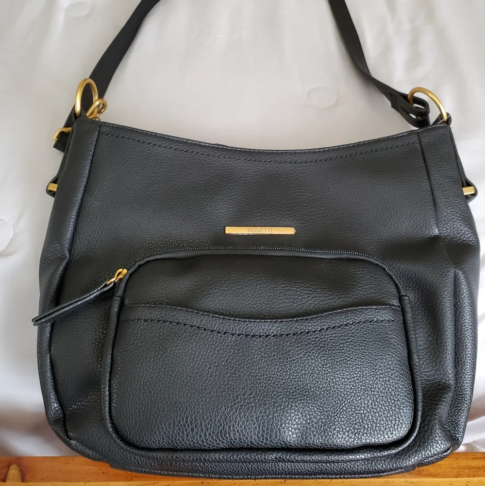 Rossetti Maya Convertible Coho bag . Black